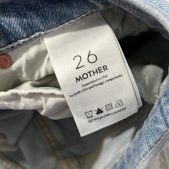 Mother The Insider Crip Step Fray Size 26.  Thanks, Again Racer Color - Picture 10 of 12